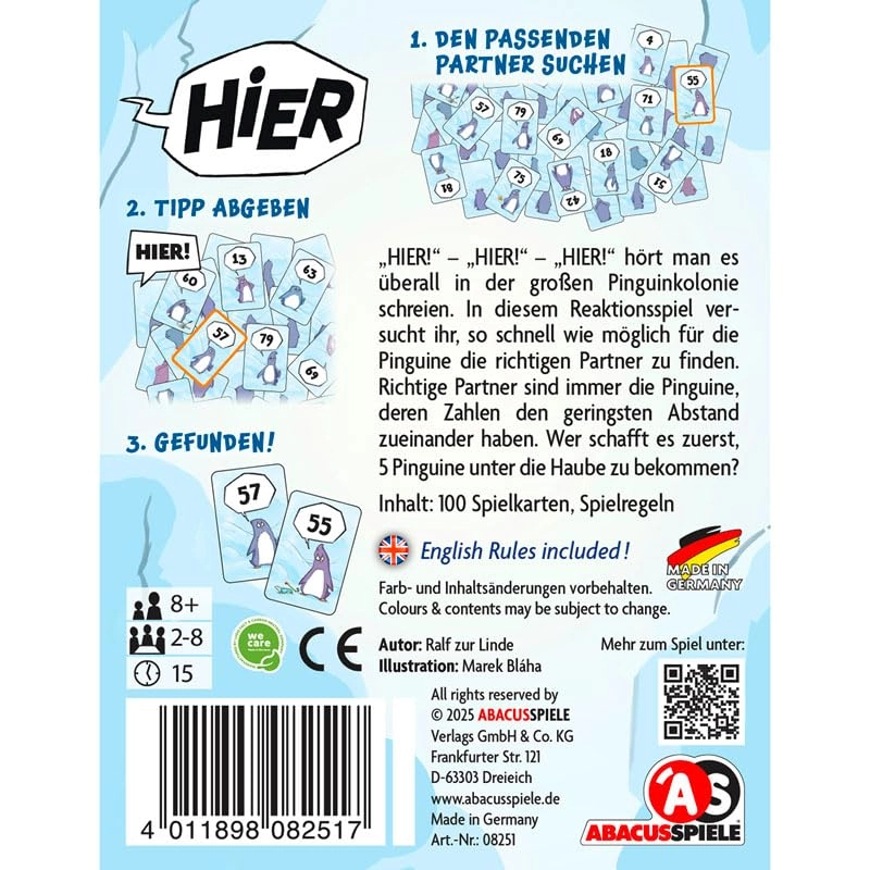 Here - Card Game (German)
