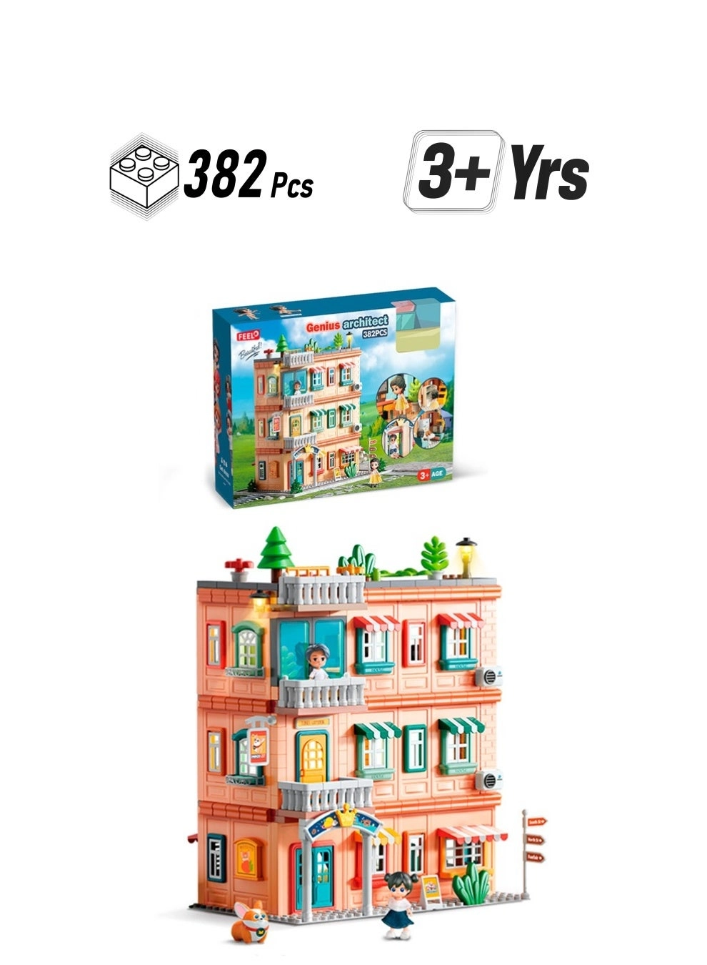 FEELO City Dream House - Princess 382 pcs