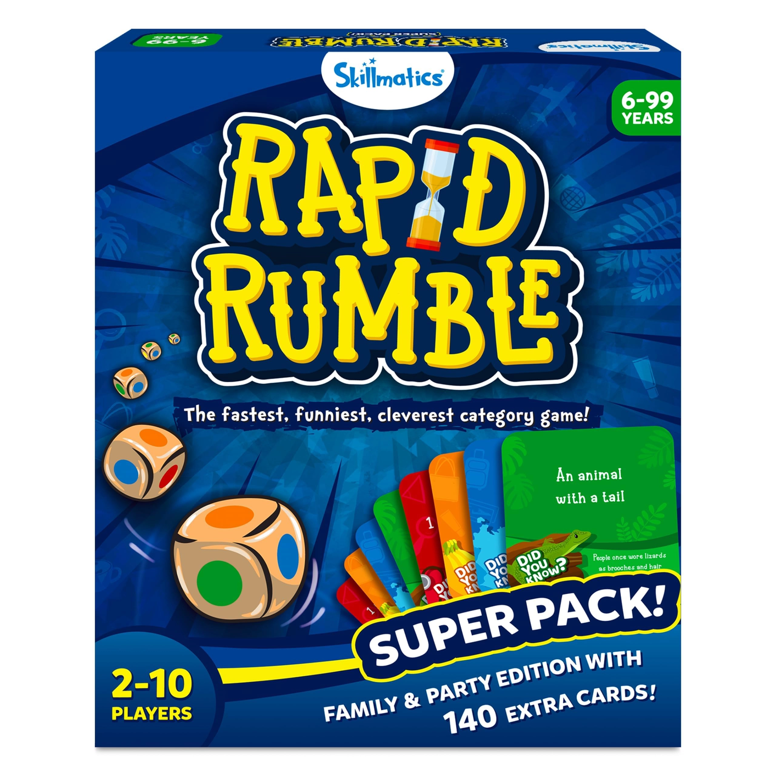 Skillmatics Rapid Rumble Super Pack: Family & Party Edition