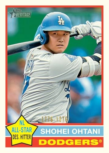 Heritage Baseball Hobby Box - 24 Single Hobby Packs