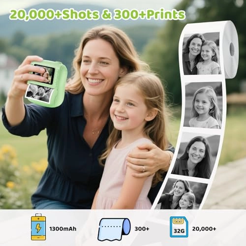 Children's Camera - Instant Print 1080P 32GB