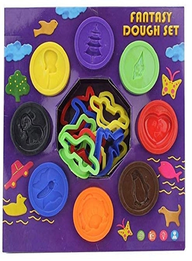 PRISMAXIC Fantasy Dough Clay - 8In1 Mould Set