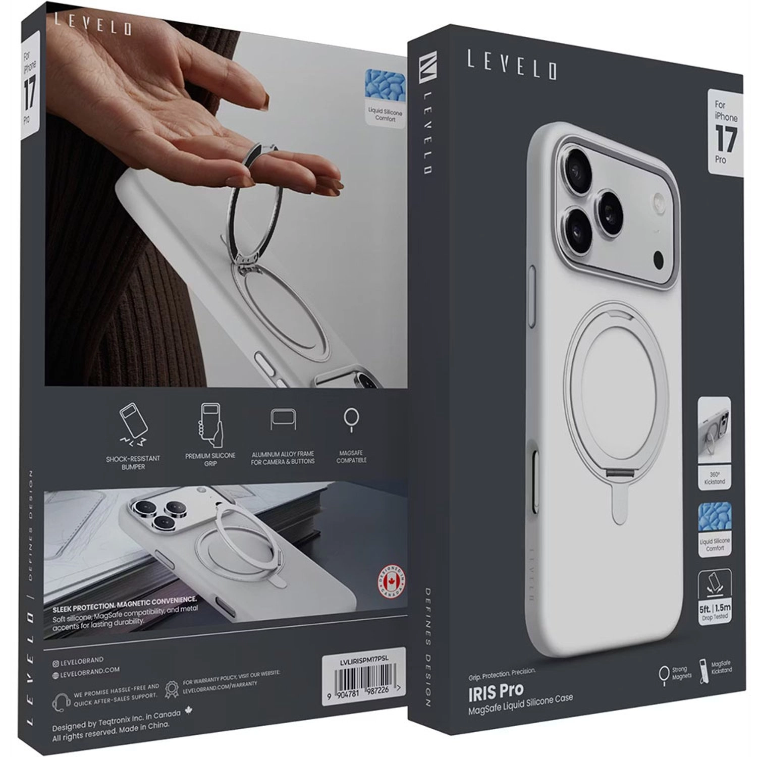 Iris Pro Silicone Case with MagSafe for iPhone 17 Pro