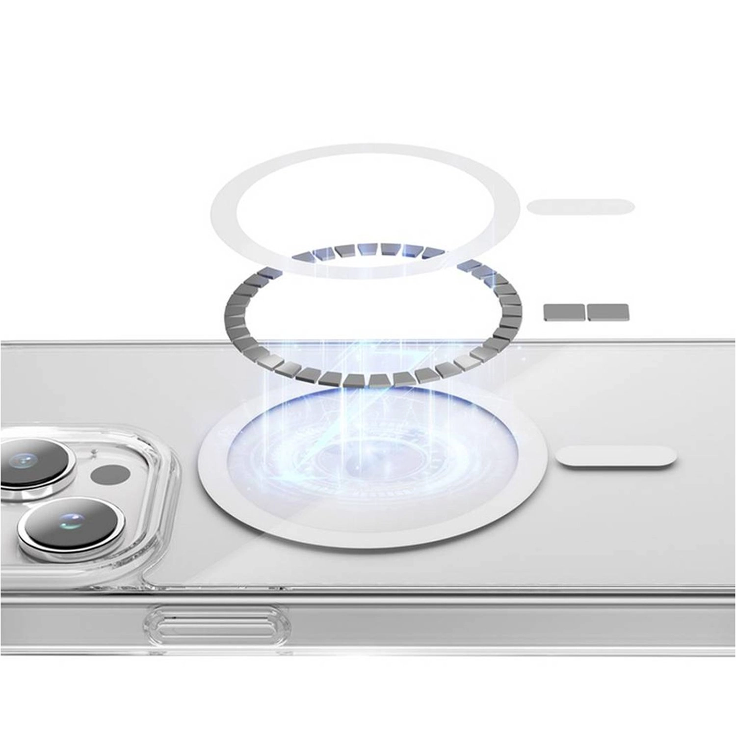 MagSafe Crystal Clear Case for iPhone 15 Pro