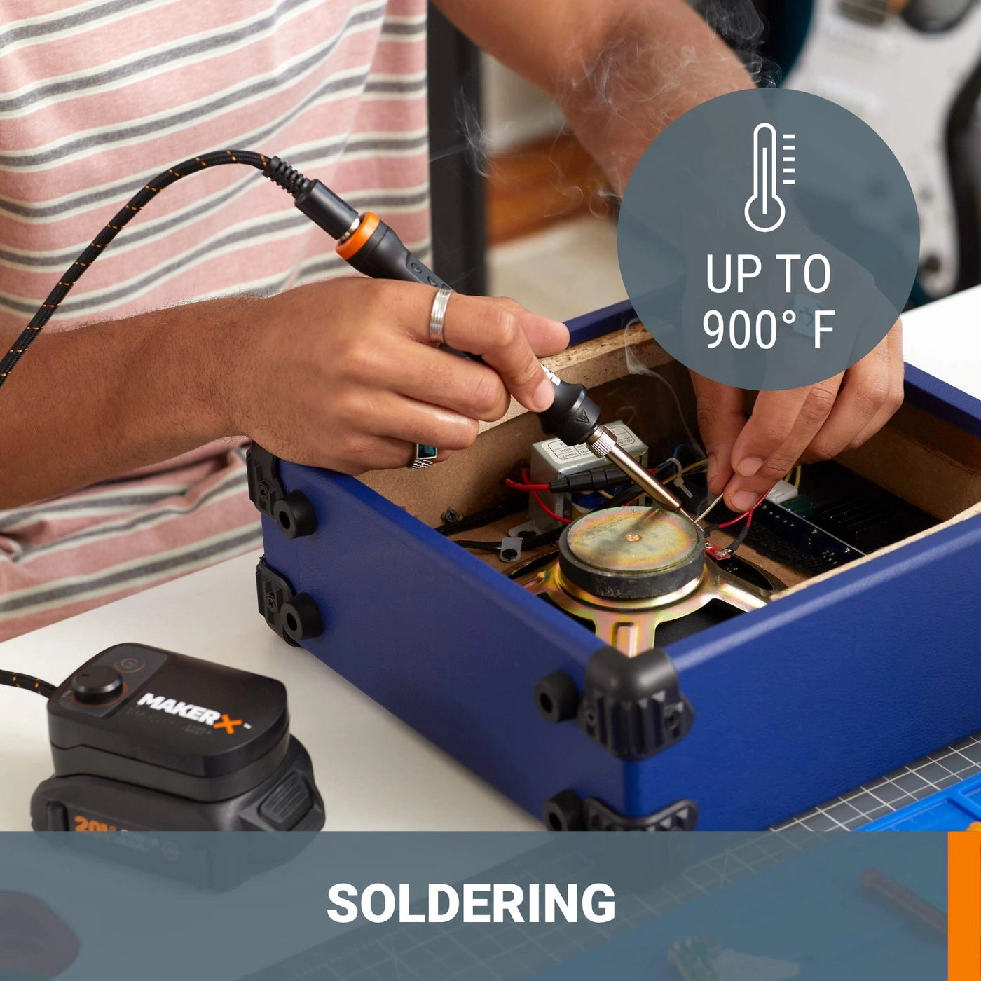 Rotary Tool + Angle Grinder + Wood & Metal Crafter