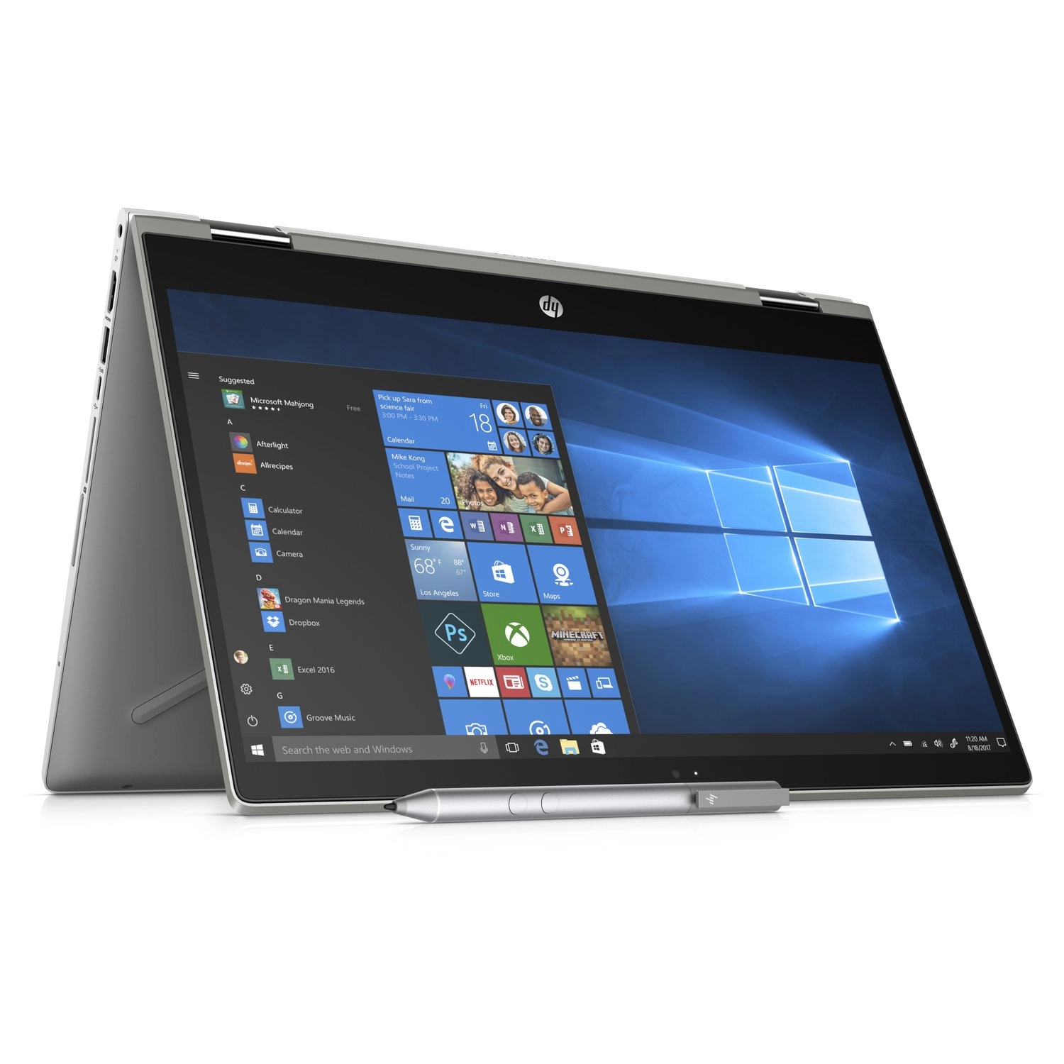Pavilion x360 14-CD1005NE - 14 inch 4 GB 1000 gigabyte Core i3