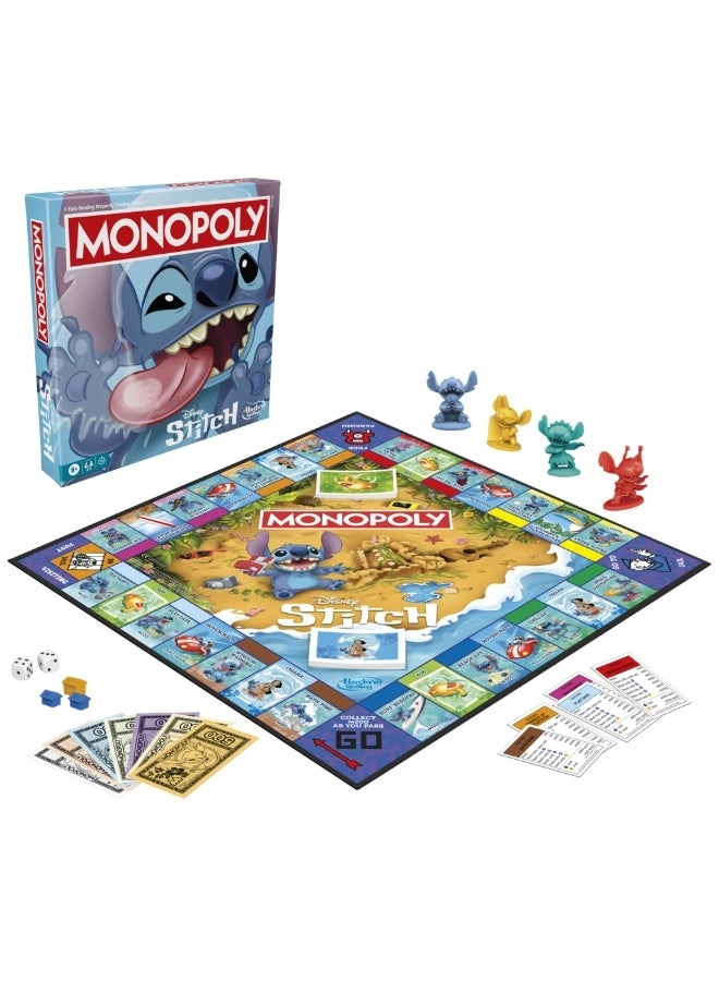 Hasbro Monopoly: Disney Stitch Edition
