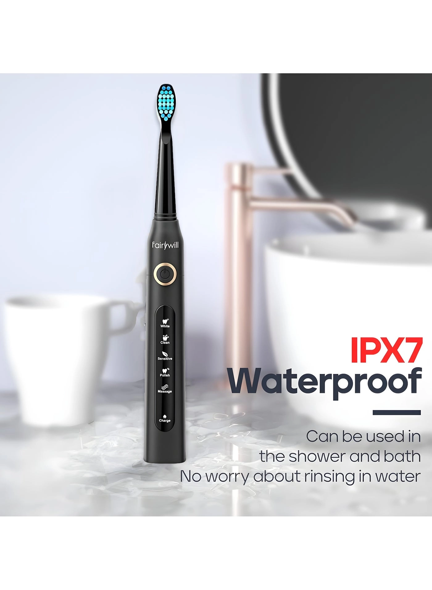 507 - Electric Toothbrush + 5020E - 300ML Oral Irrigator