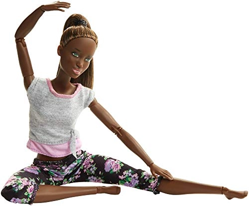 Barbie Made to Move Doll - Multi-Colour 22 joints Ages 3+