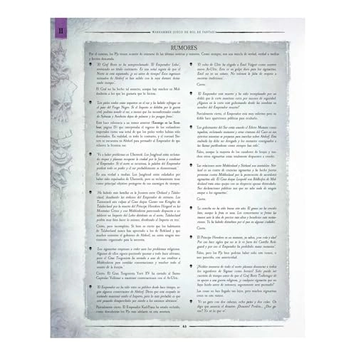 Warhammer 4th Edition: The Ruins Empire (Spanish)