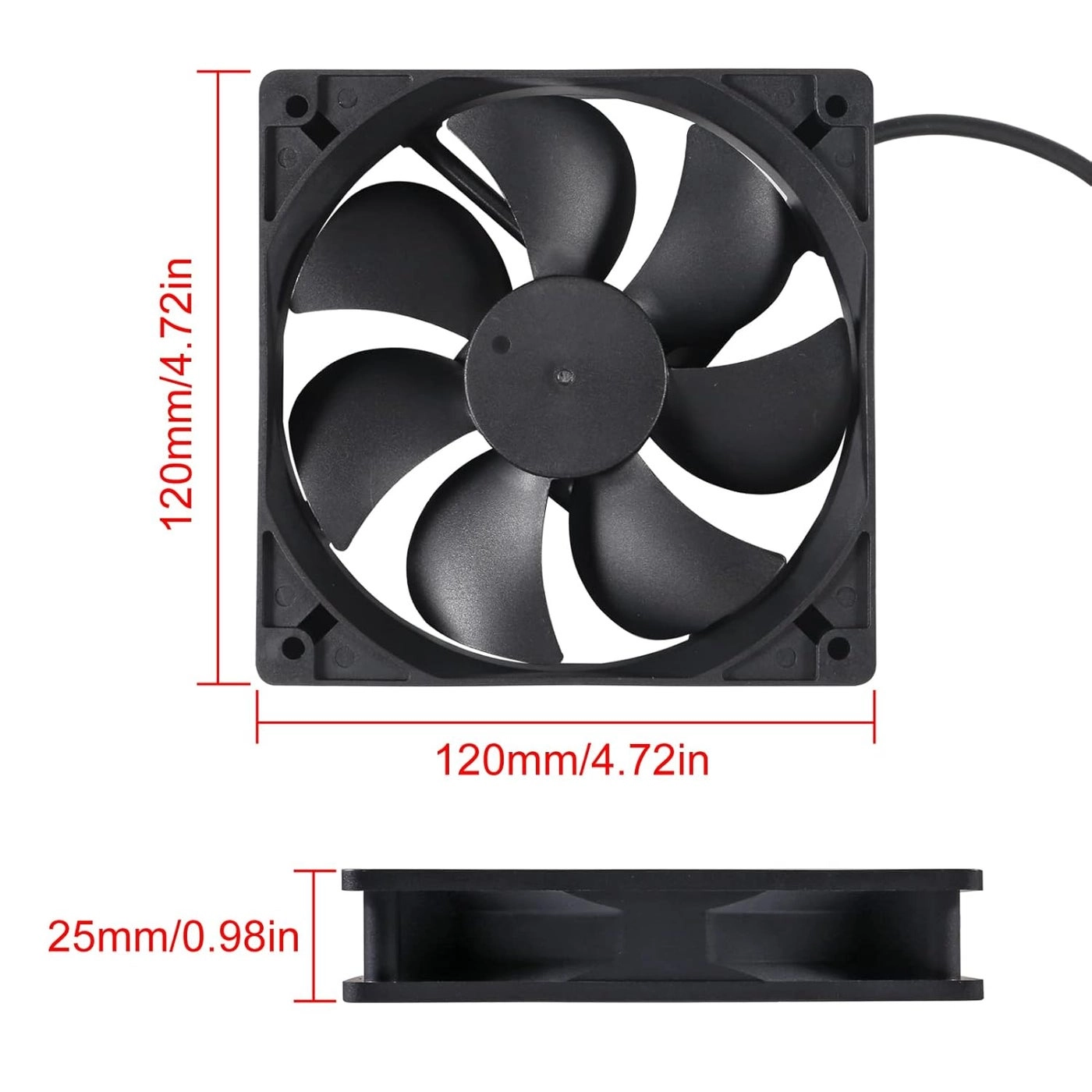 120mm Fan - 2 120mm
