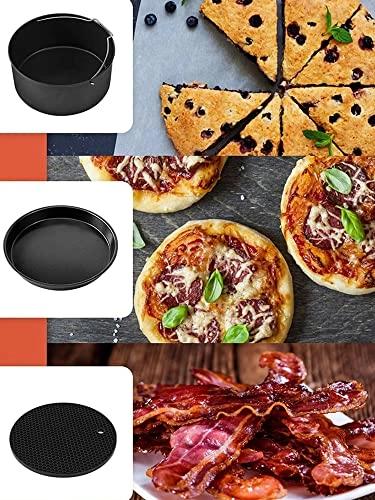 Air Fryer Accessories - Stainless steel silicone 6PCS