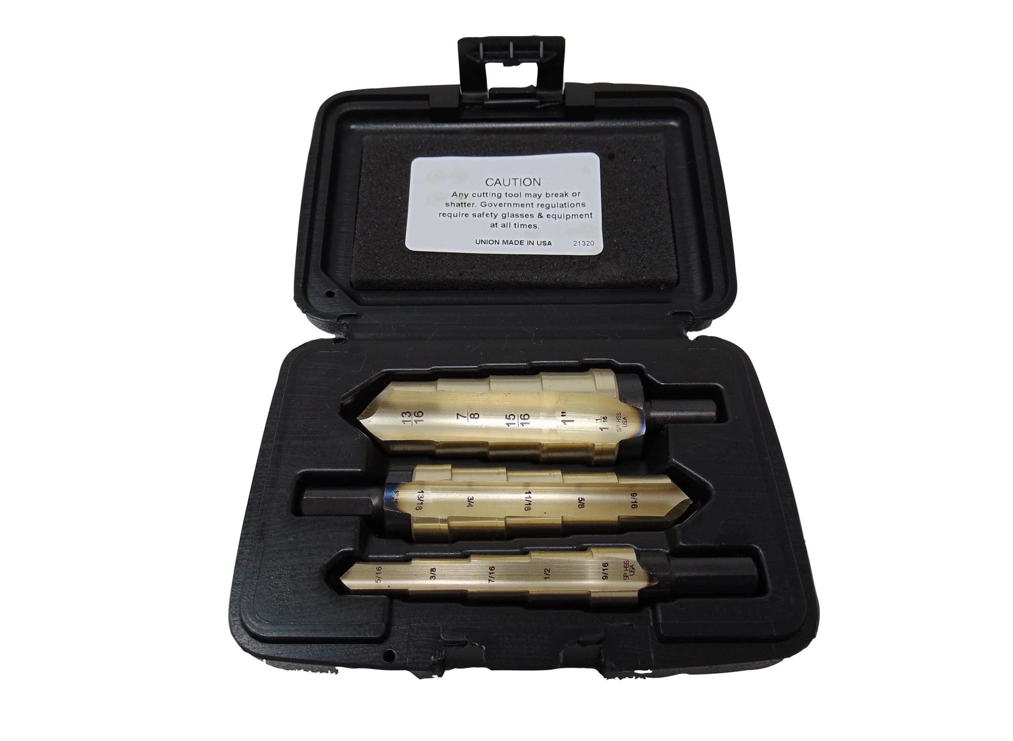 Viking Drill and Tool Step Reamer Set - 99980 3 Piece