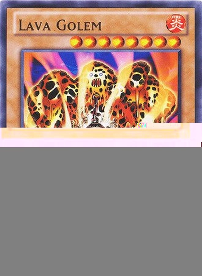 Yu-Gi-Oh! Lava Golem LCJW-EN117 - Legendary Collection 4: Joey's World 1st Edition Rare