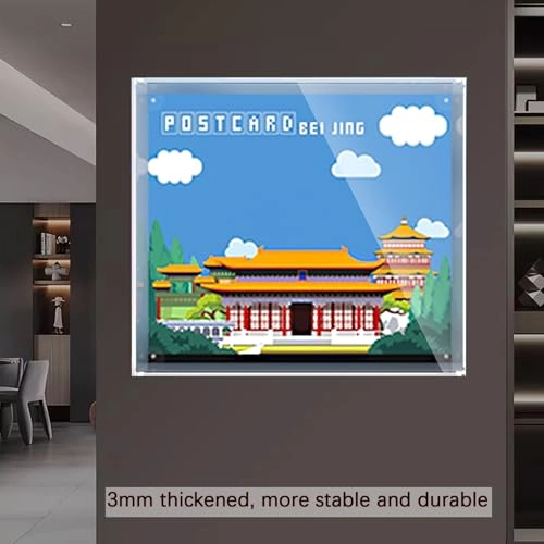 Acrylic Display Box - Compatible with 40654/40568/40569/40519/40651 dustproof