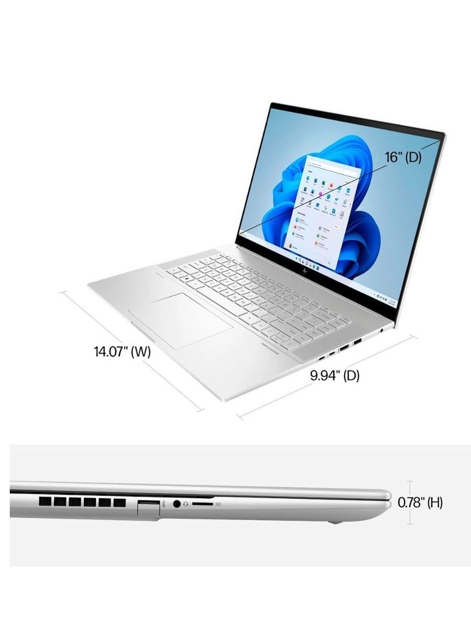 Envy 16-H1055CL - 16'' Core i7-13700H 32GB DDR5 2TB SSD