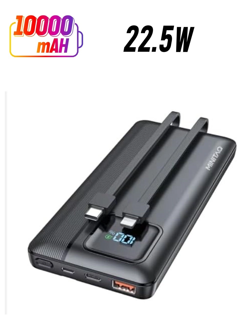 Power Bank - 10000mAh 22.5W