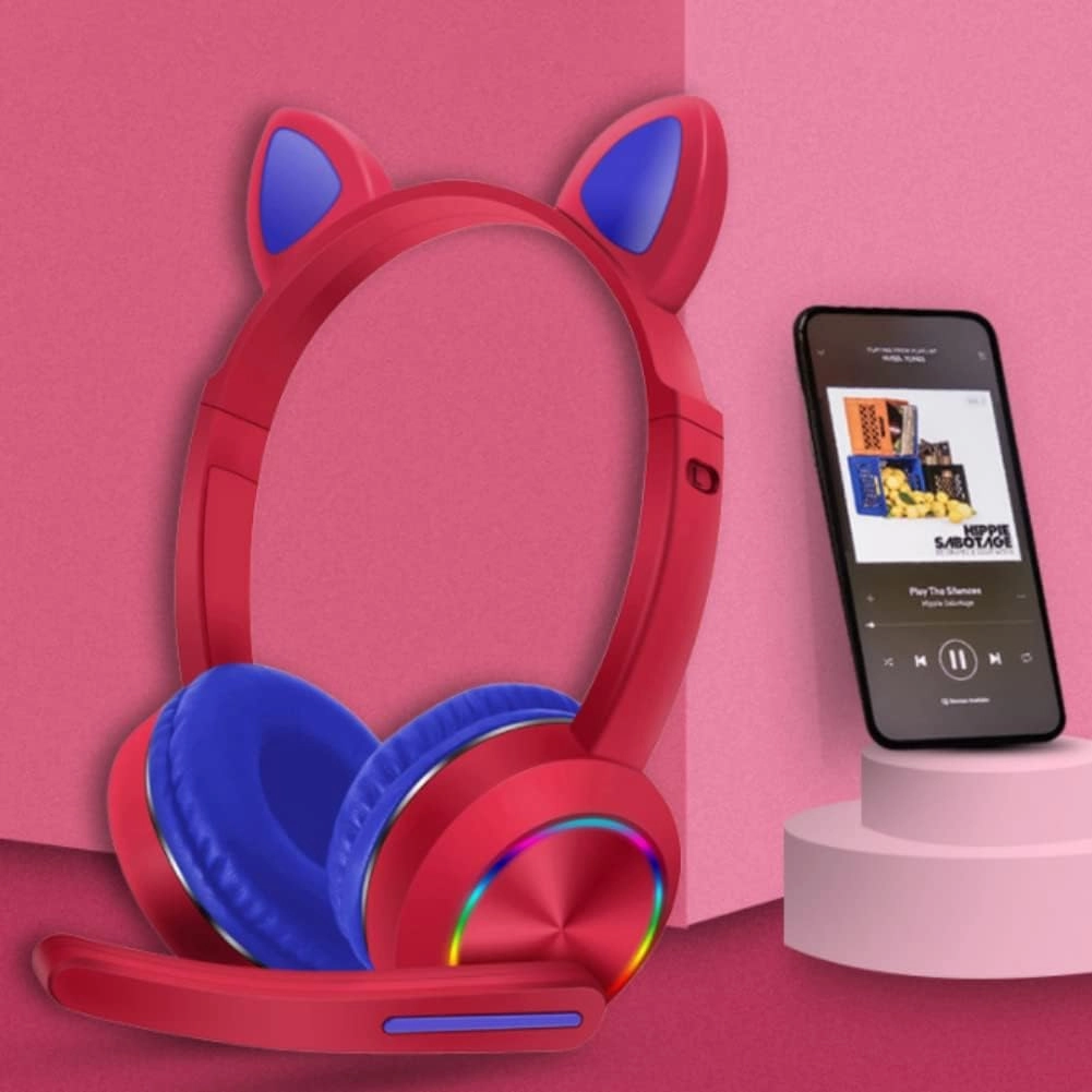 Cat Ear Headphones Wireless Headphone