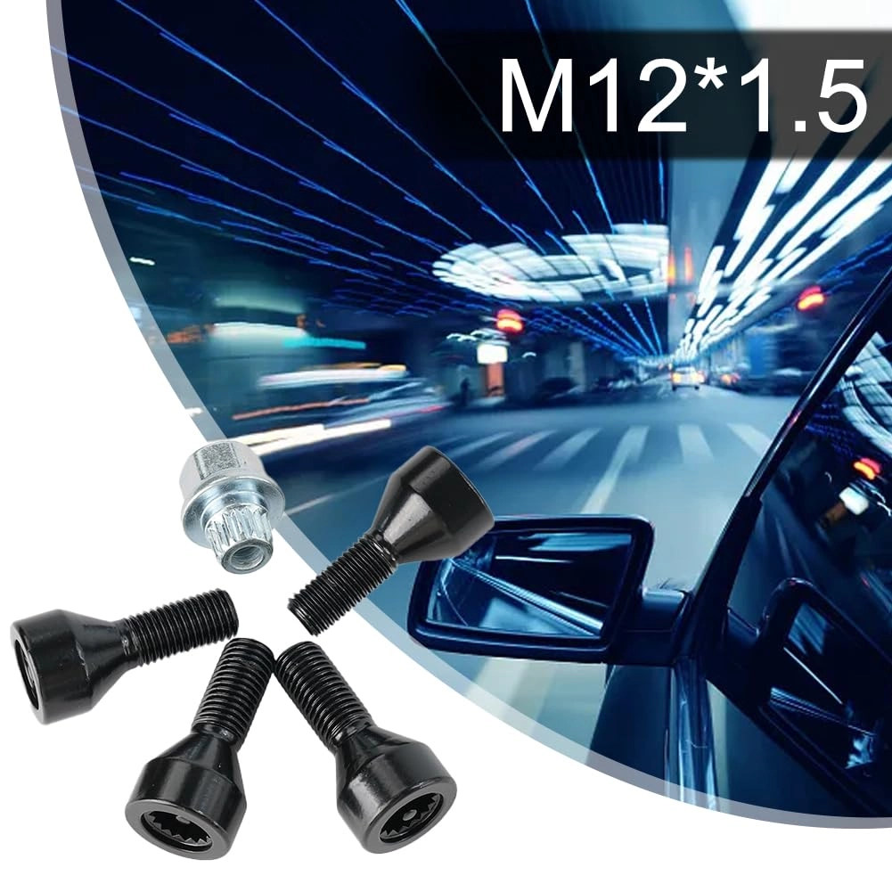 Locking Wheel Bolts Nuts Set - 26mm M14