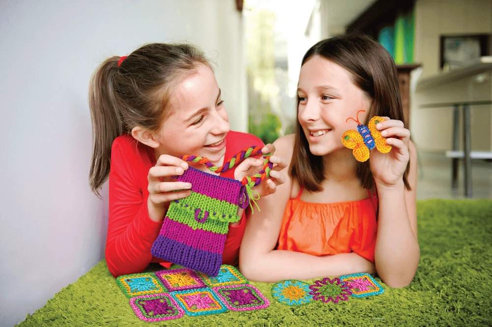 Knitting & Crochet Craft Kit - 5+ years