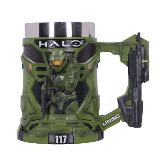 Nemesis Now Ltd Halo Master Chief Tankard - 15.5cm