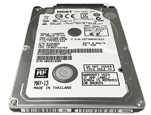 Z7K500 2.5" 7200rpm Serial ATA-600 (HTS725050B7E630) - 500GB