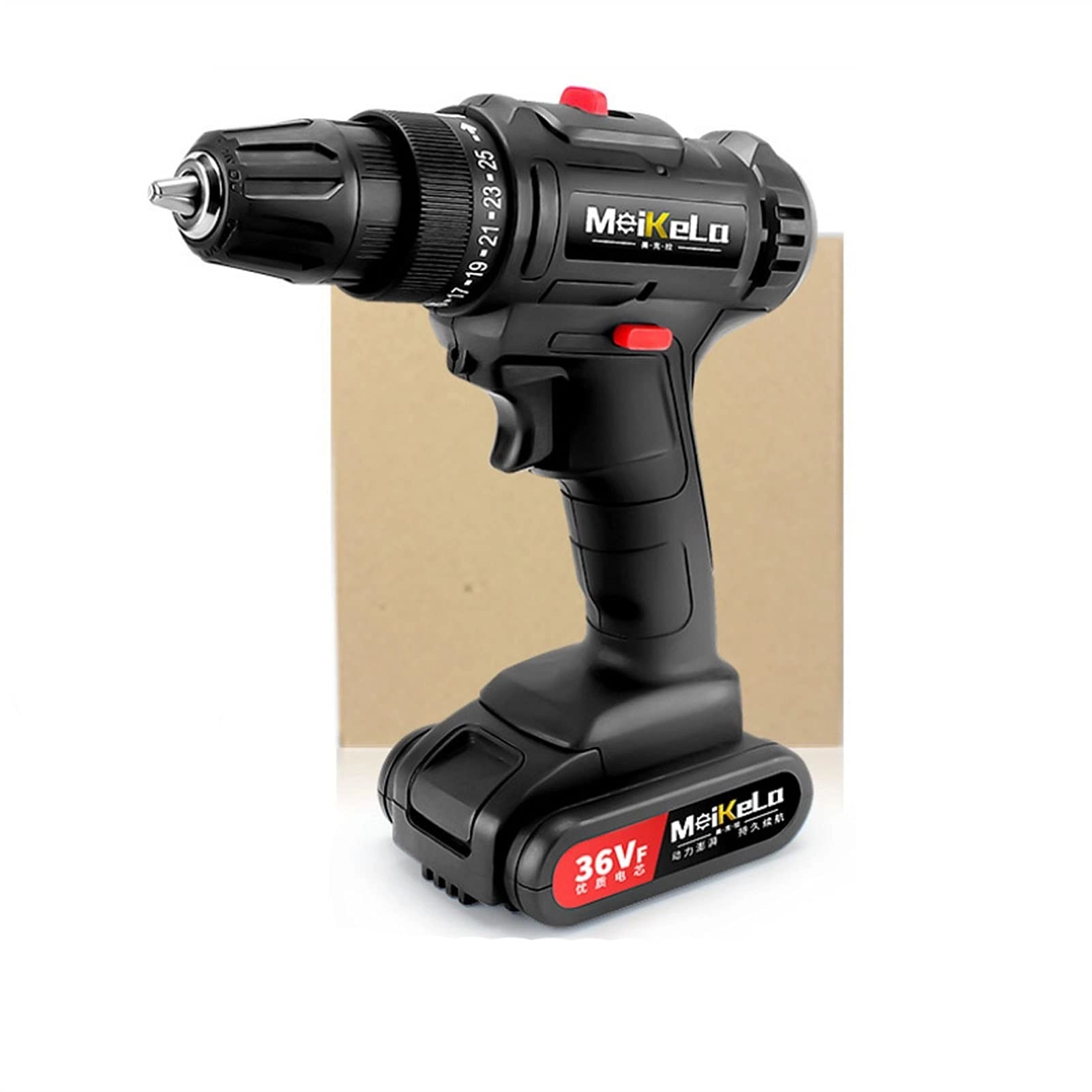 3 in 1 Electric Hammer Drill - Cordless 25+3 N.m 10mm