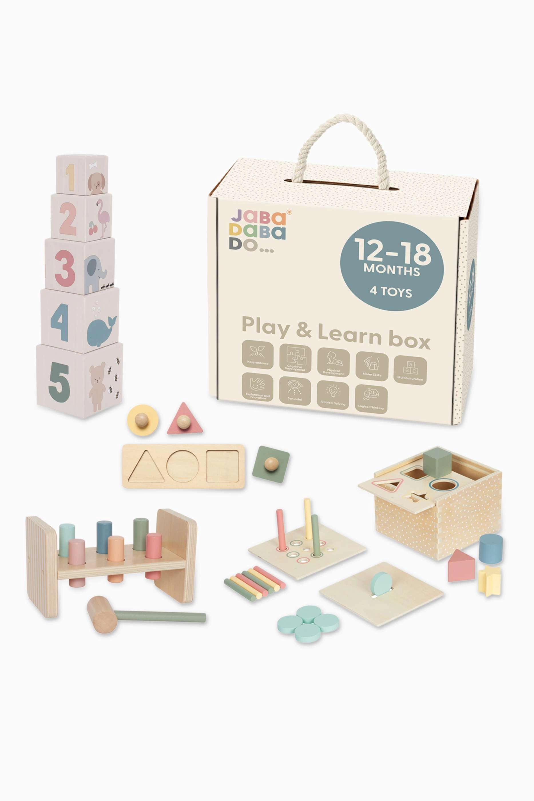 Play and Learn Box - 12-18 months old 4 piece(s)