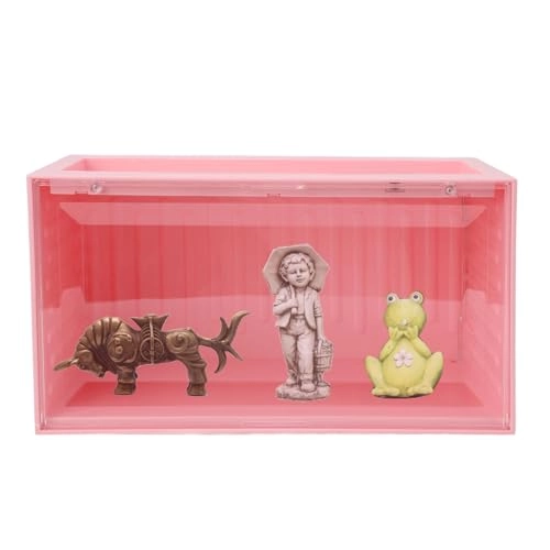 Figure Display Case - Light Sensing 12 Lights 2-Layer