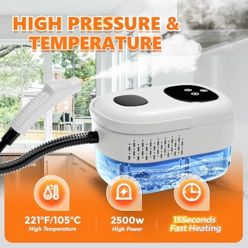 Limpiador a Vapor de Mano - 3 bar 1100ml