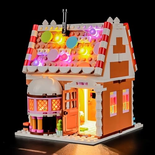 LED Light for LEGO 40809 Christmas Festive Gingerbread House Model - Plastic
