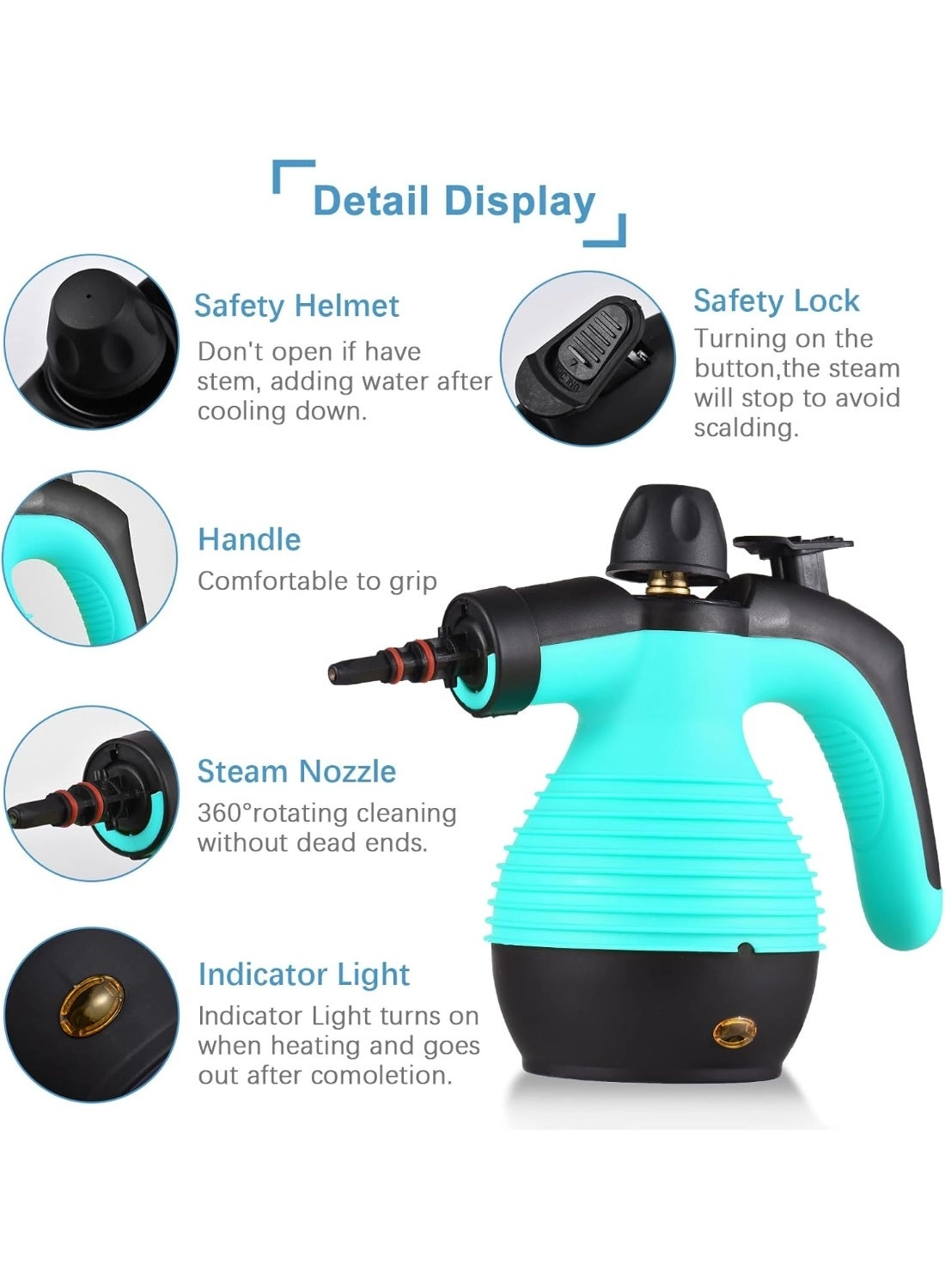 Handheld Steam Cleaner - 3.0bar 350ml