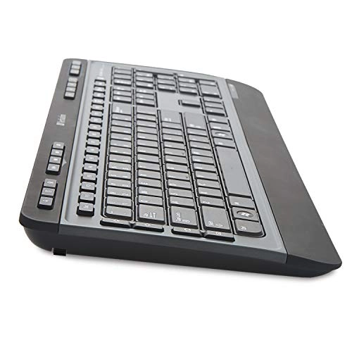 Wireless Multimedia Keyboard and 6-Button Mouse Combo - Wired/Wireless