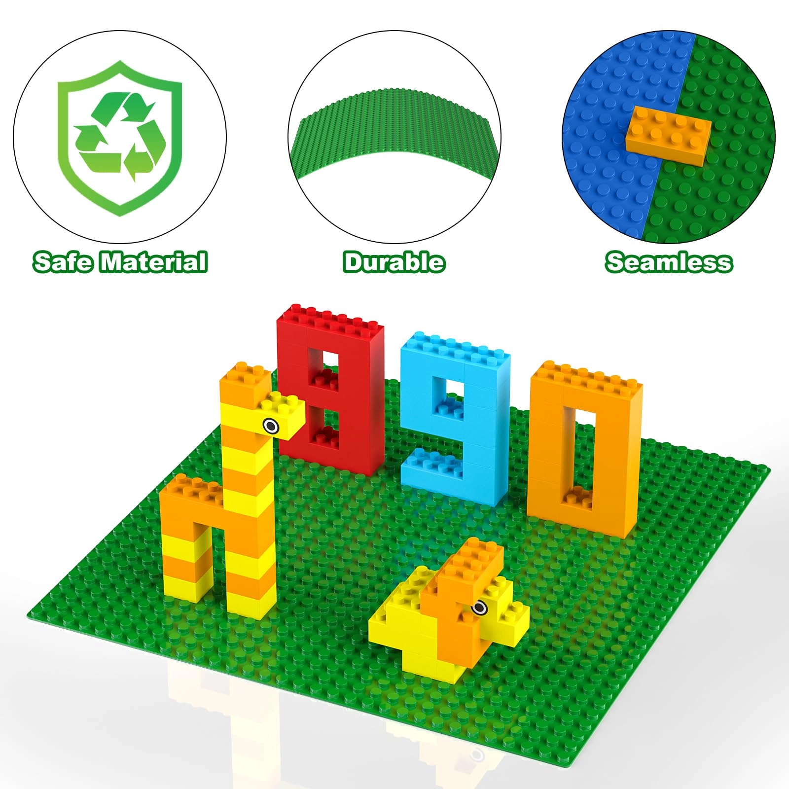 Classic Baseplates - 6pcs