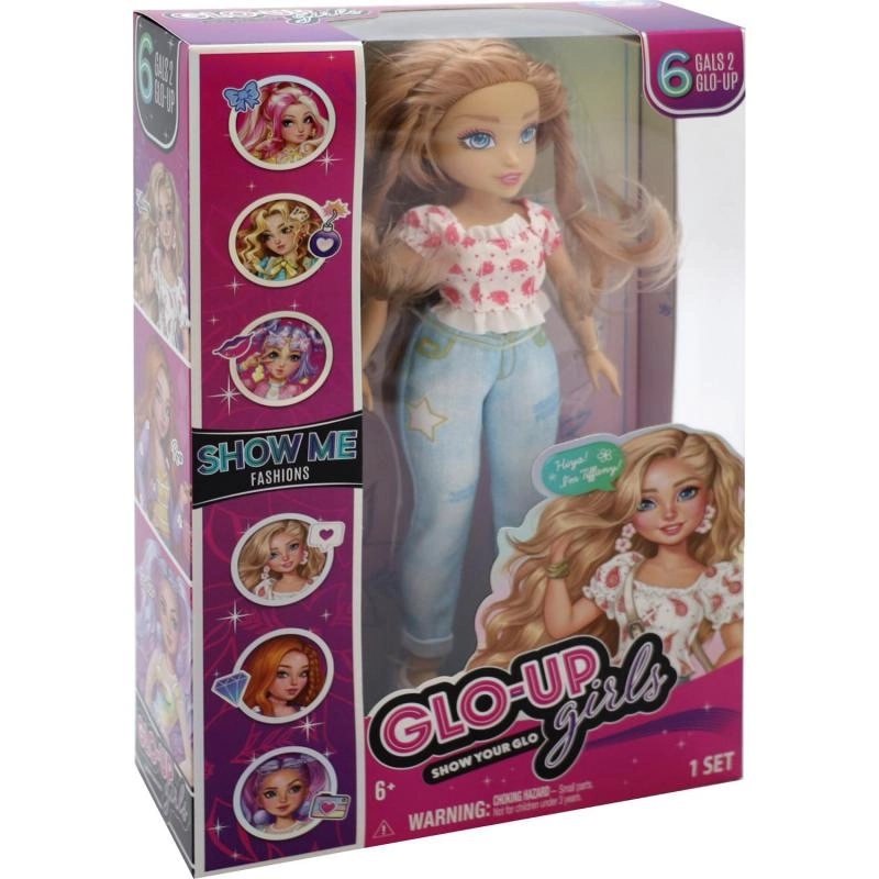 GLO-UP girls Tiffany Doll - Plastic Assorted Color Ages 4+