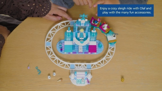 Disney Frozen Elsa's Ice Castle & Snow Ride Adventure (43281)