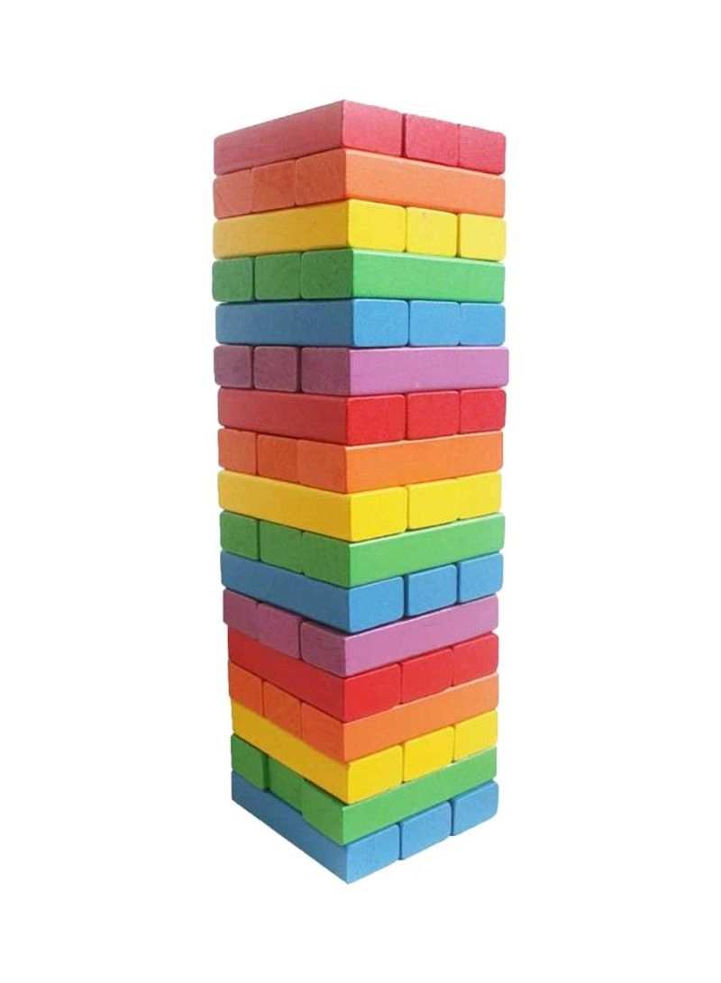 BJM Wooden Block Tiles - 54 pcs