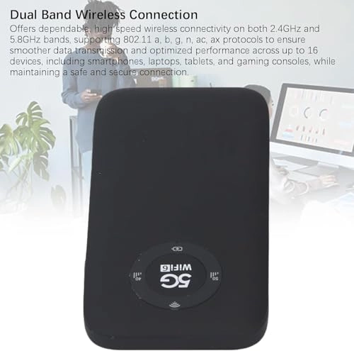 5G Mobile Hotspot - 2770Mbps WiFi 6