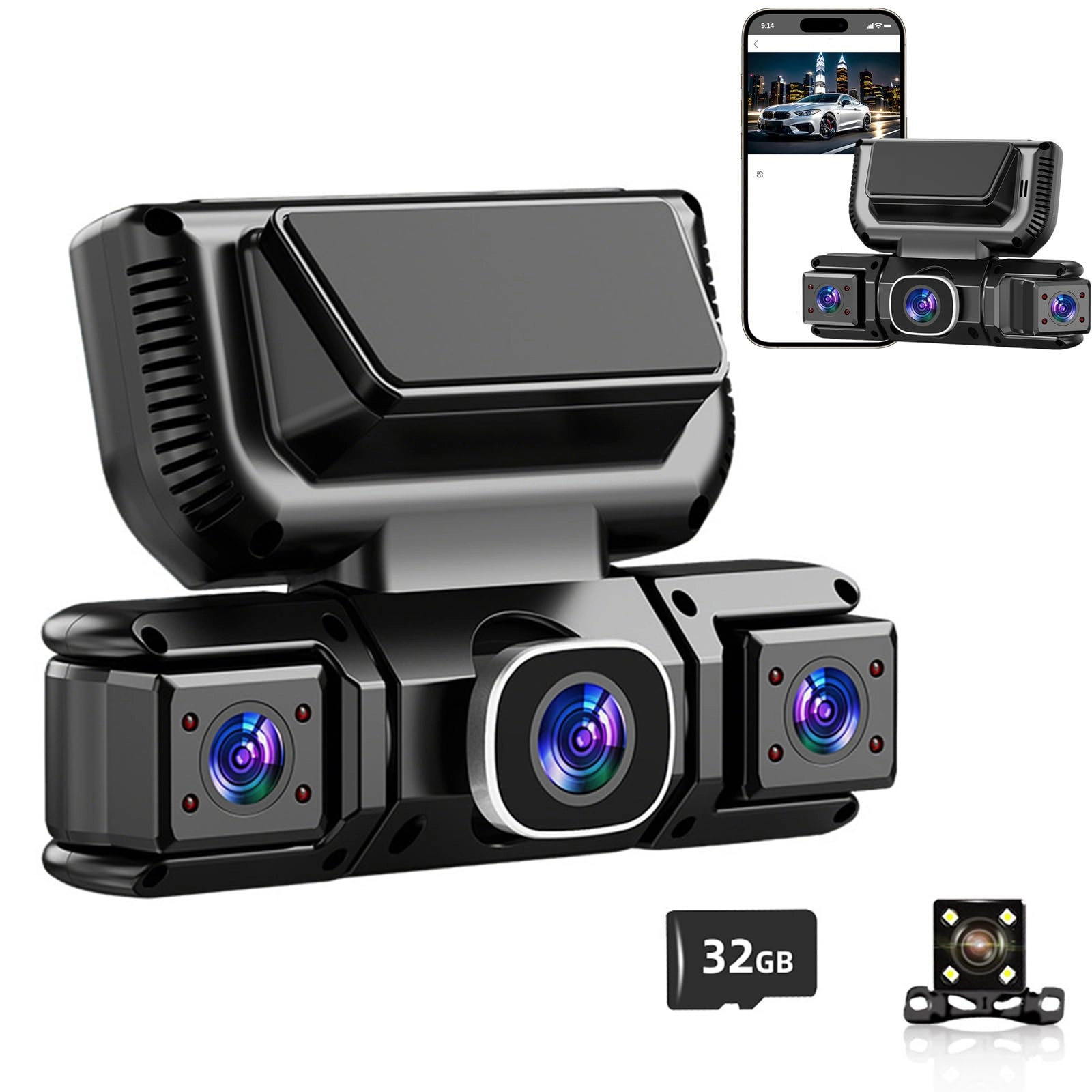 Full View Car Dashcam System - 4K UHD