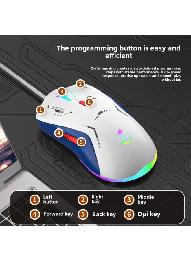 Silent USB Mouse - Wired