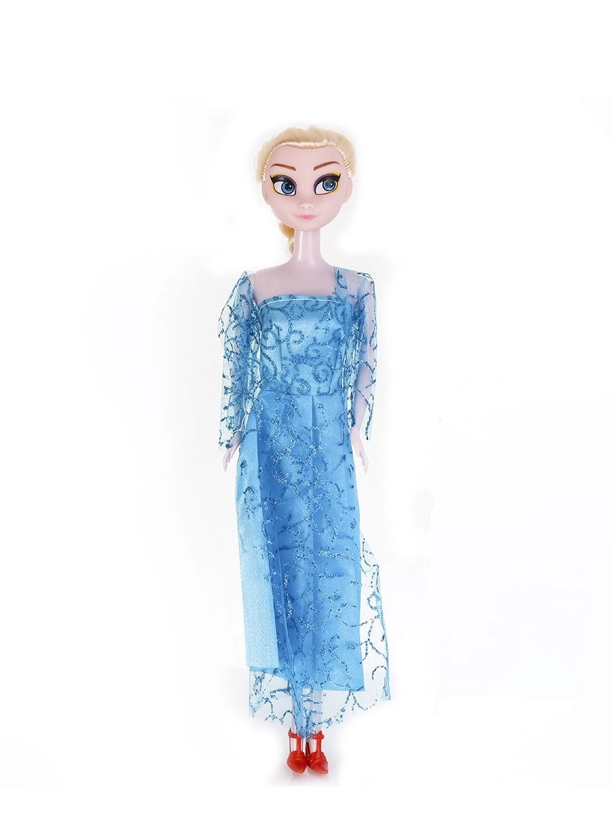 Anna Princess Barbie Doll + Elsa Princess Barbie Doll - Ages 36+