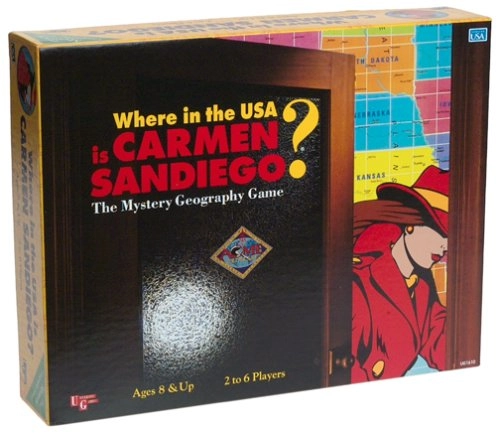Where in The USA is Carmen Sandiego?