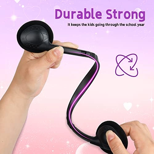 Kids Headphones - 10 Pack On-Ear 3.5mm