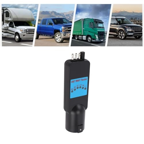 Trailer Wiring Tester - 7 Pin 4 Pin