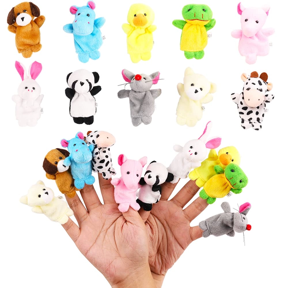 Miaopen Finger Puppets - 10Pcs Soft Plush Set
