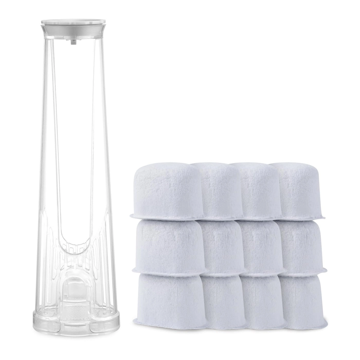 Revorit Filter Holder - Side Reservoir + Replacement Water Filters - 12