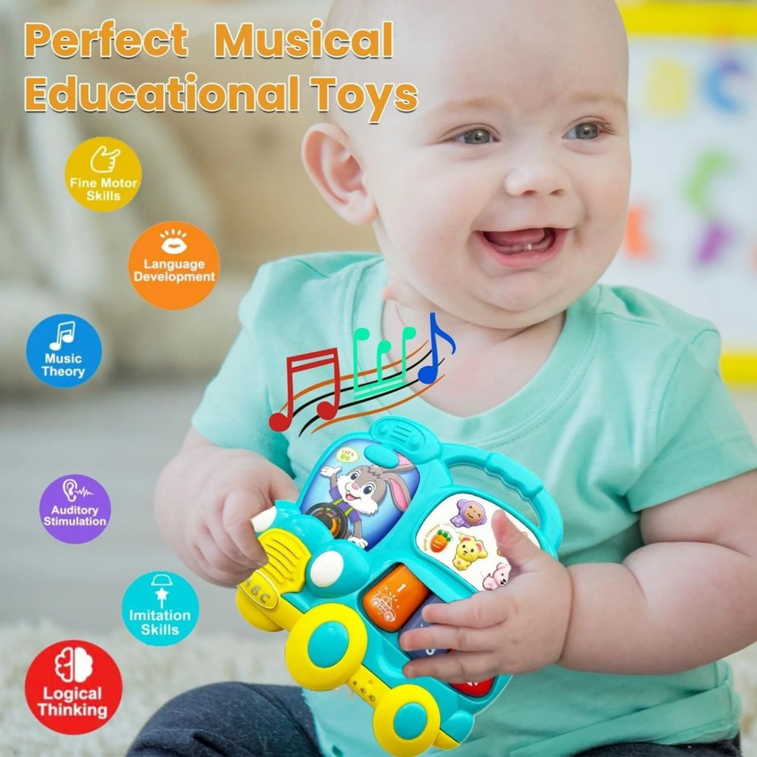 Baby Rattle - Suitable for 12 months & above