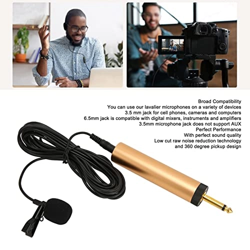 Yanmismh5cx3p9to 3.5mm-Mini-Jack+USB Microphone
