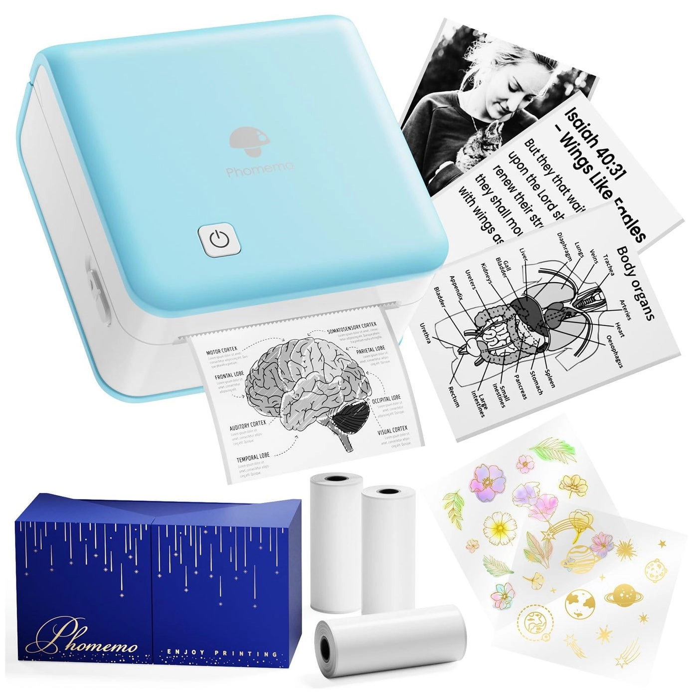 Mini Portable Bluetooth Thermal Label Printer
