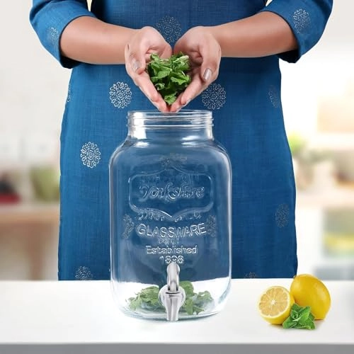 Glass Water Dispenser - 4 Litre